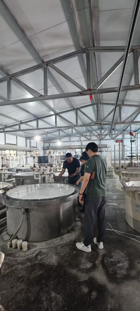 Korean clients to XINLI ABRASIVES (1)
